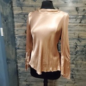 Bec and Bridge Open Back Blush Dahlia Top